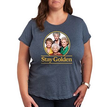 Plus Golden Girls Stay Golden Group Graphic Tee