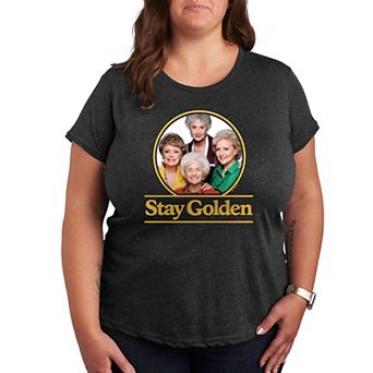 Plus Golden Girls Stay Golden Group Graphic Tee