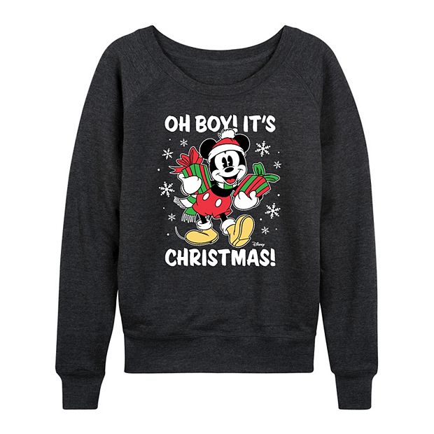 Mickey mouse hotsell christmas sweatshirt