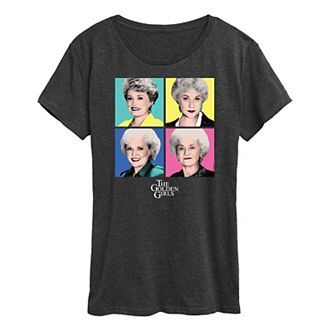 Women's Golden Girls Pop Art Graphic Tee