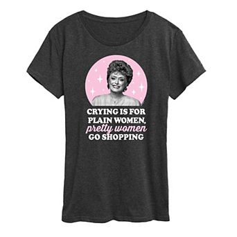 Women's Golden Girls Blanche Crying Graphic Tee