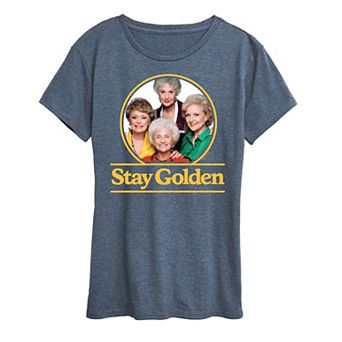 Women's Golden Girls Stay Golden Group Graphic Tee