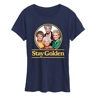 Women's Golden Girls Stay Golden Group Graphic Tee