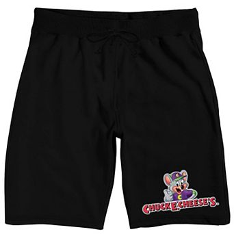 Men's Chuck E. Cheese Logo Pajama Shorts