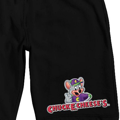 Men's Chuck E. Cheese Logo Pajama Shorts