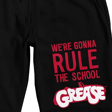 Men's Grease We're Gonna Rule The School Pajama Shorts