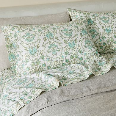 Patina Vie Maison Cozy Soft Turkish Cotton Vintage Inspired Flannel Sheet Set