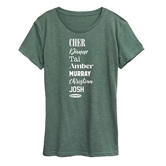 Women's Clueless Name Stack Graphic Tee