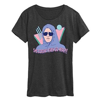 Women's Mean Girls Doesn't Even Go Here Graphic Tee