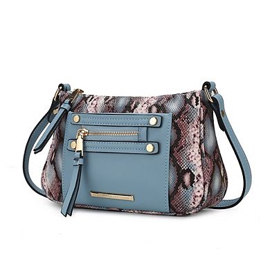 MKF Collection Essie Snake embossed Crossbody by Mia K