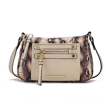 MKF Collection Essie Snake embossed Crossbody by Mia K