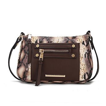 MKF Collection Essie Snake embossed Crossbody by Mia K