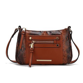MKF Collection Essie Snake embossed Crossbody by Mia K