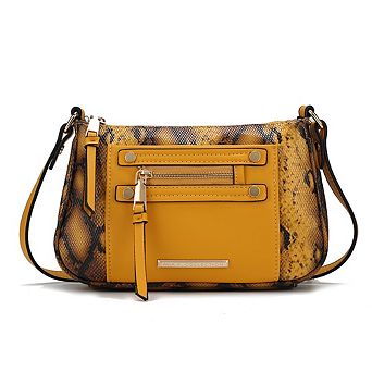 MKF Collection Essie Snake embossed Crossbody by Mia K