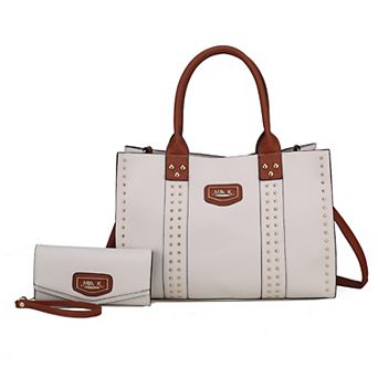 MKF Collection Davina Women’s Tote Bag with wallet by Mia K -2 pieces