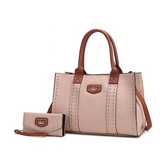 MKF Collection Davina Women’s Tote Bag with wallet by Mia K -2 pieces