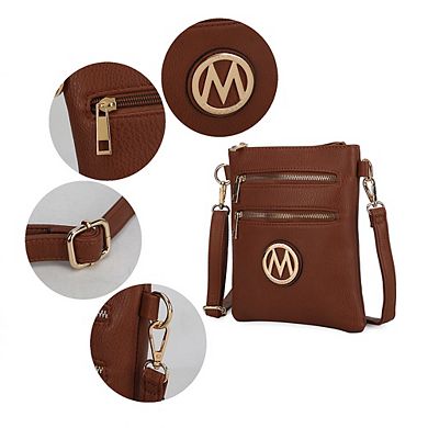 MKF Collection Medina vegan Leather Crossbody Shoulder Bag by Mia K