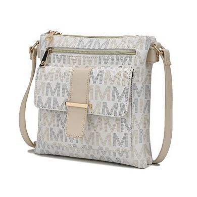 MKF Collection Jeni Multi Compartment Crossbody Bag by Mia K