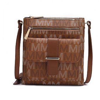 MKF Collection Jeni Multi Compartment Crossbody Bag by Mia K
