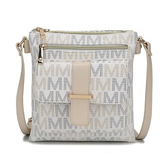 MKF Collection Jeni Multi Compartment Crossbody Bag by Mia K