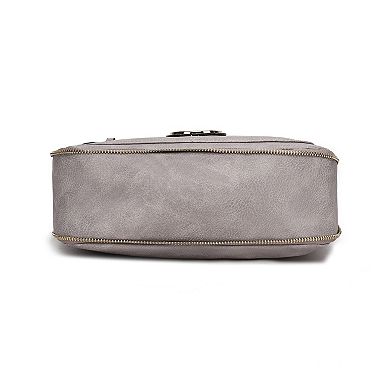MKF Collection Luciana Women's Crossbody Shoulder Bag by Mia K