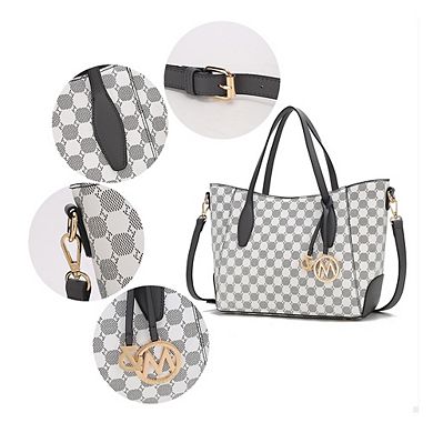 MKF Collection Gianna Women’s Tote with matching Wallet by Mia K 2 Pieces