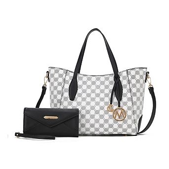 MKF Collection Gianna Women’s Tote with matching Wallet by Mia K 2 pc