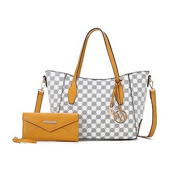 MKF Collection Gianna Women’s Tote with matching Wallet by Mia K 2 pc