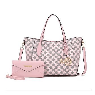 MKF Collection Gianna Women’s Tote with matching Wallet by Mia K 2 pc