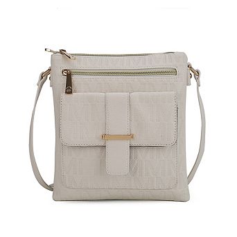 MKF Collection Janni Signature Embossed Crossbody Bag by Mia K