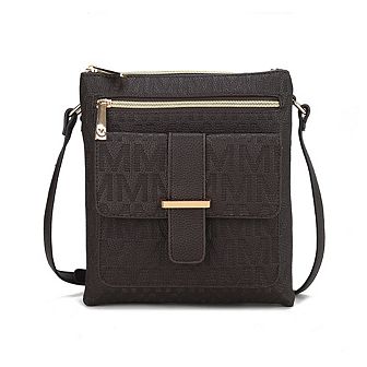 MKF Collection Janni Signature Embossed Crossbody Bag by Mia K