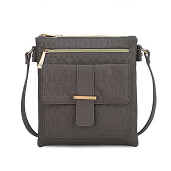 MKF Collection Janni Signature Embossed Crossbody Bag by Mia K