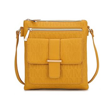 MKF Collection Janni Signature Embossed Crossbody Bag by Mia K
