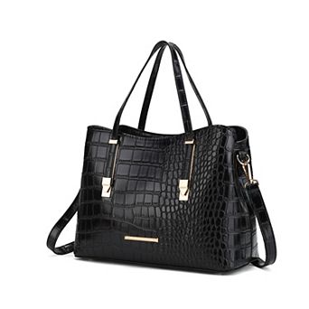 MKF Collection Aurelia Crocodile Embossed Tote Bag by Mia K