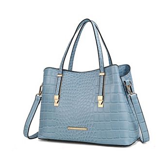 MKF Collection Aurelia Crocodile Embossed Tote Bag by Mia K