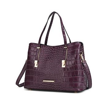 MKF Collection Aurelia Crocodile Embossed Tote Bag by Mia K