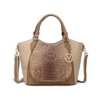 MKF Collection Jacqueline Signature Women's Satchel Handbag by Mia K