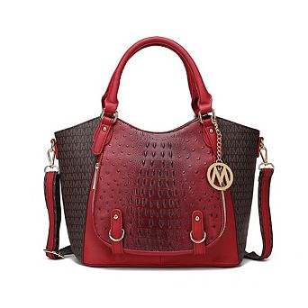 MKF Collection Jacqueline Signature Women's Satchel Handbag by Mia K