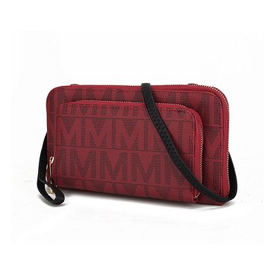 MKF Collection Dilma Wallet-Cell Phone Crossbody by Mia K