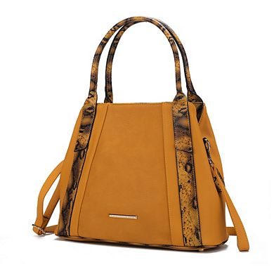 MKF Collection Kenna Snake embossed Women's Tote Bag by Mia K