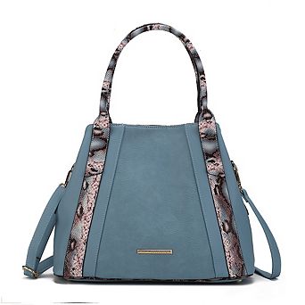 MKF Collection Kenna Snake embossed Women's Tote Bag by Mia K