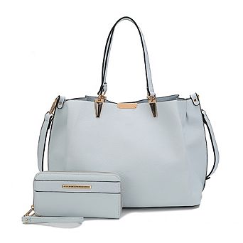 MKF Collection Kane Women's Satchel Bag with Wallet by Mia K