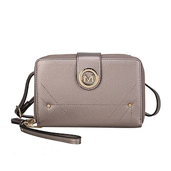 MKF Collection Sage Women's Smartphone Convertible Crossbody Bag by Mia K