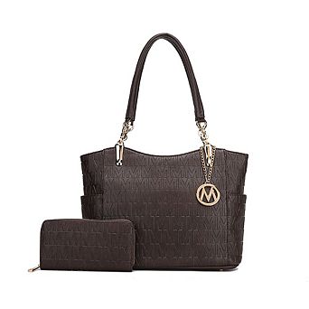 MKF Collection Allison 2 pc Tote & Wallet by Mia K