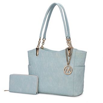 MKF Collection Allison 2 pc Tote & Wallet by Mia K