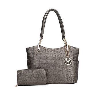 MKF Collection Allison 2 pc Tote & Wallet by Mia K