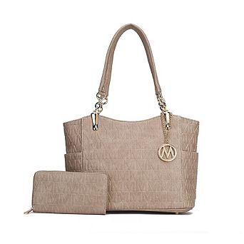 MKF Collection Allison 2 pc Tote & Wallet by Mia K