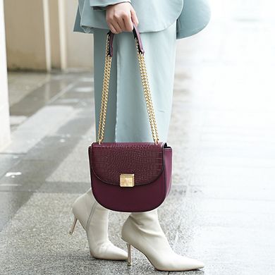 MKF Collection Brooklyn Crocodile Embossed Women's Bag by Mia K