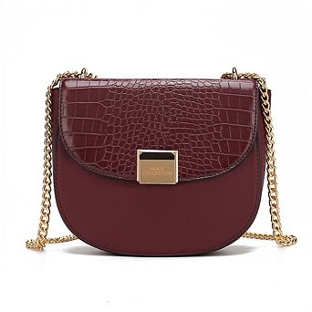 MKF Collection Brooklyn Crocodile Embossed Women's Bag by Mia K