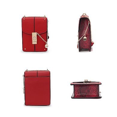 MKF Collection Iona Women's Crossbody Stylish Bag by Mia k